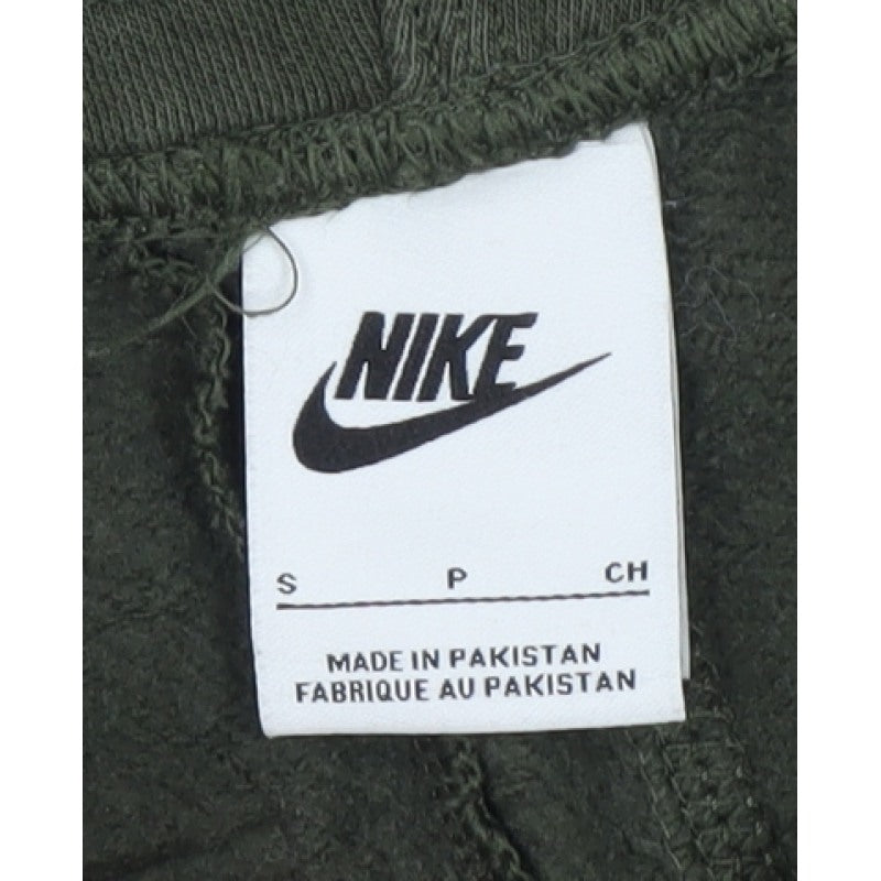 Nike Men's Green Small S Logo Fleece Jogger Sweatpants