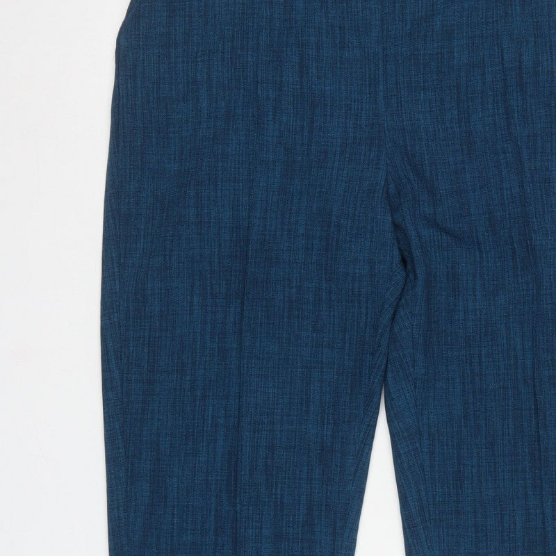 Honor Millburn Women’s Blue Size 16 Tapered Belted Trousers