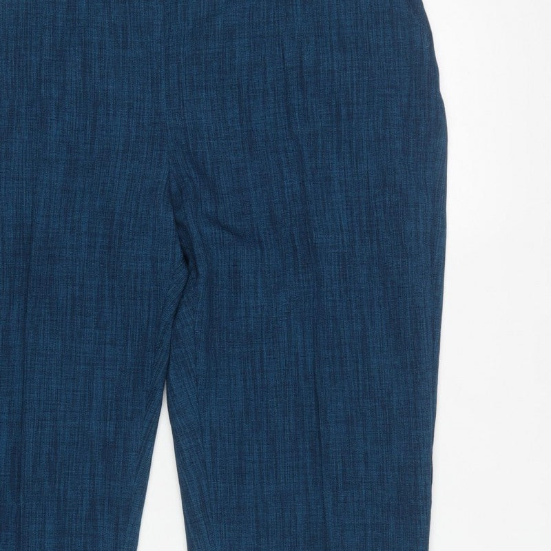 Honor Millburn Women’s Blue Size 16 Tapered Belted Trousers