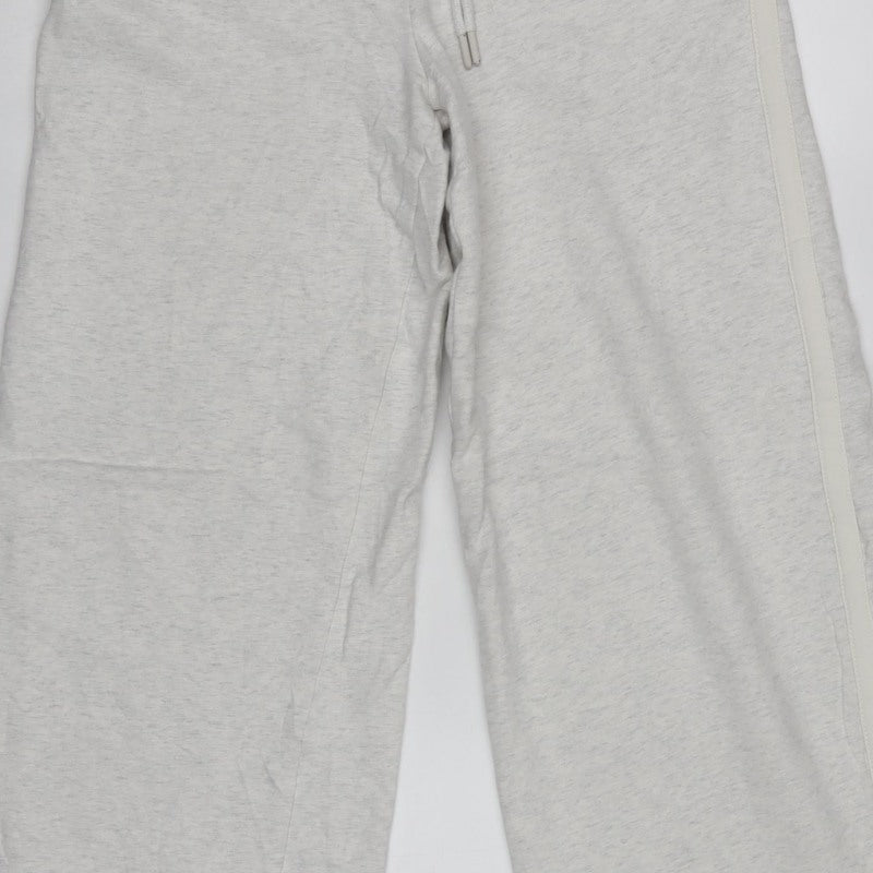 Marks and Spencer Women Grey Size 10 Wide Leg Sweatpants