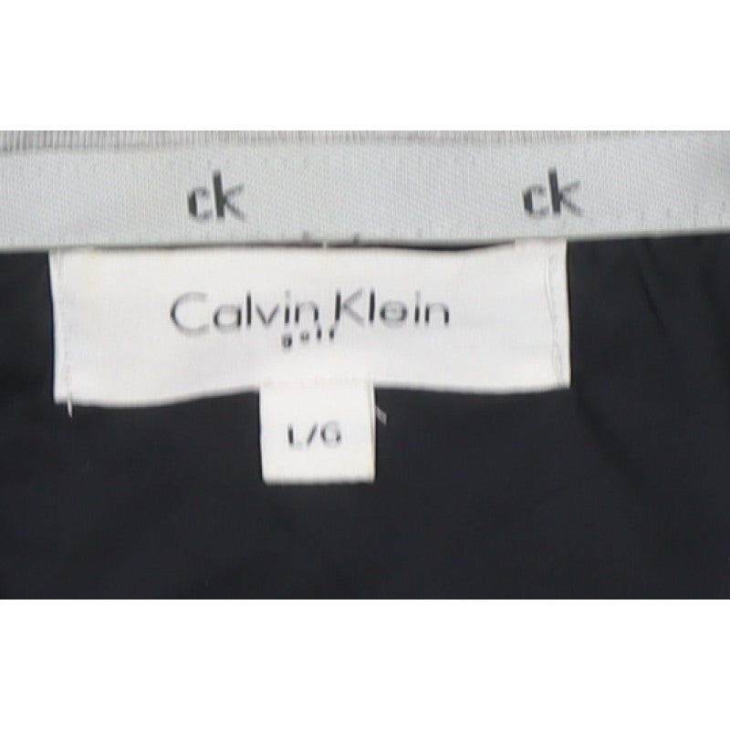 Calvin Klein Golf Women Black L Ricoh British Open Basic Zip Jacket