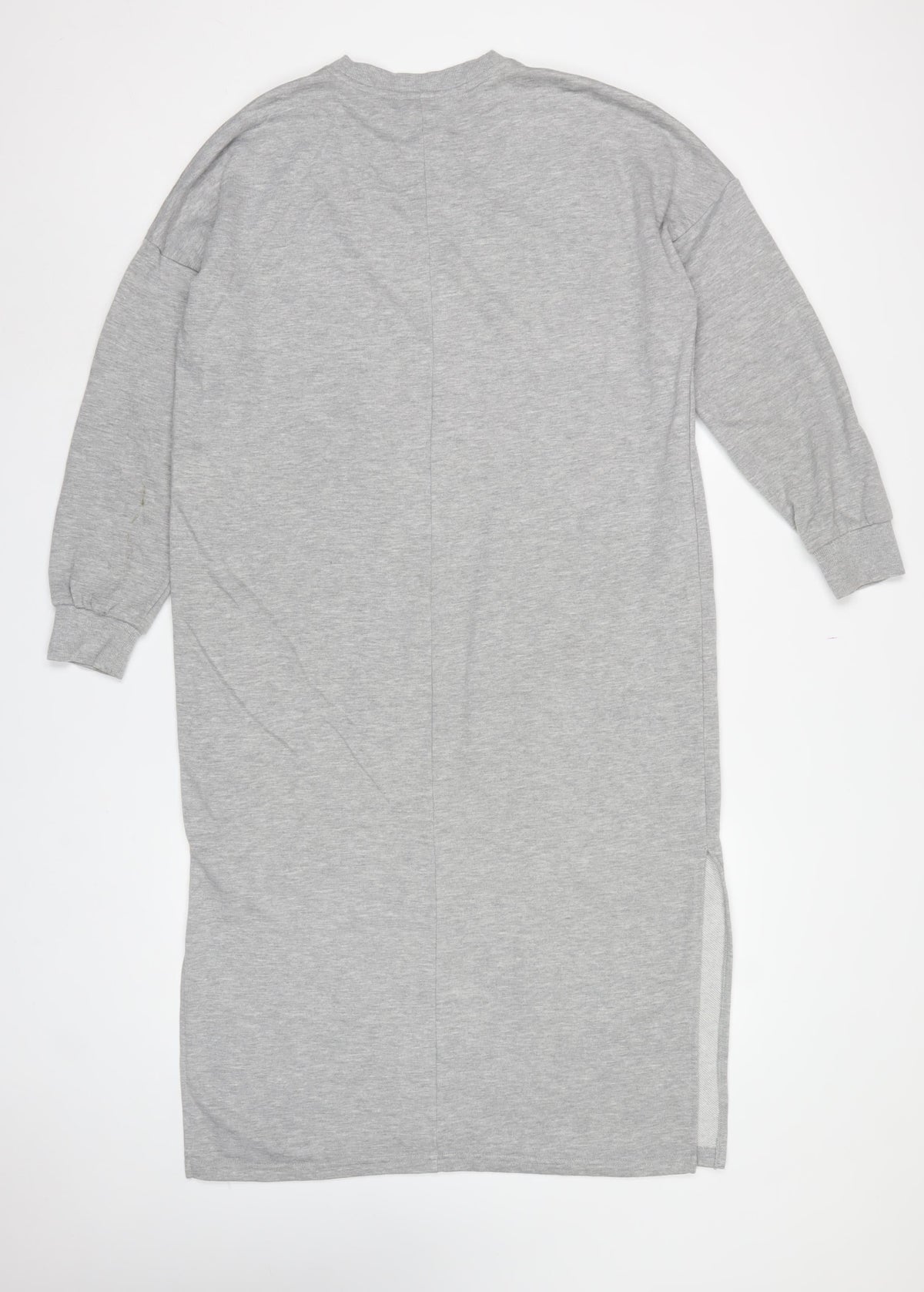 Nobody Way Women Grey M Jumper Dress Colorado Graphic Long Sleeve