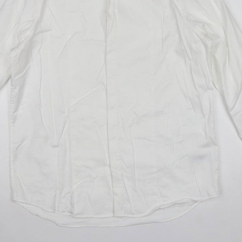 Marks and Spencer Men’s White 16.5 Regular Fit Cotton Formal Dress Shirt