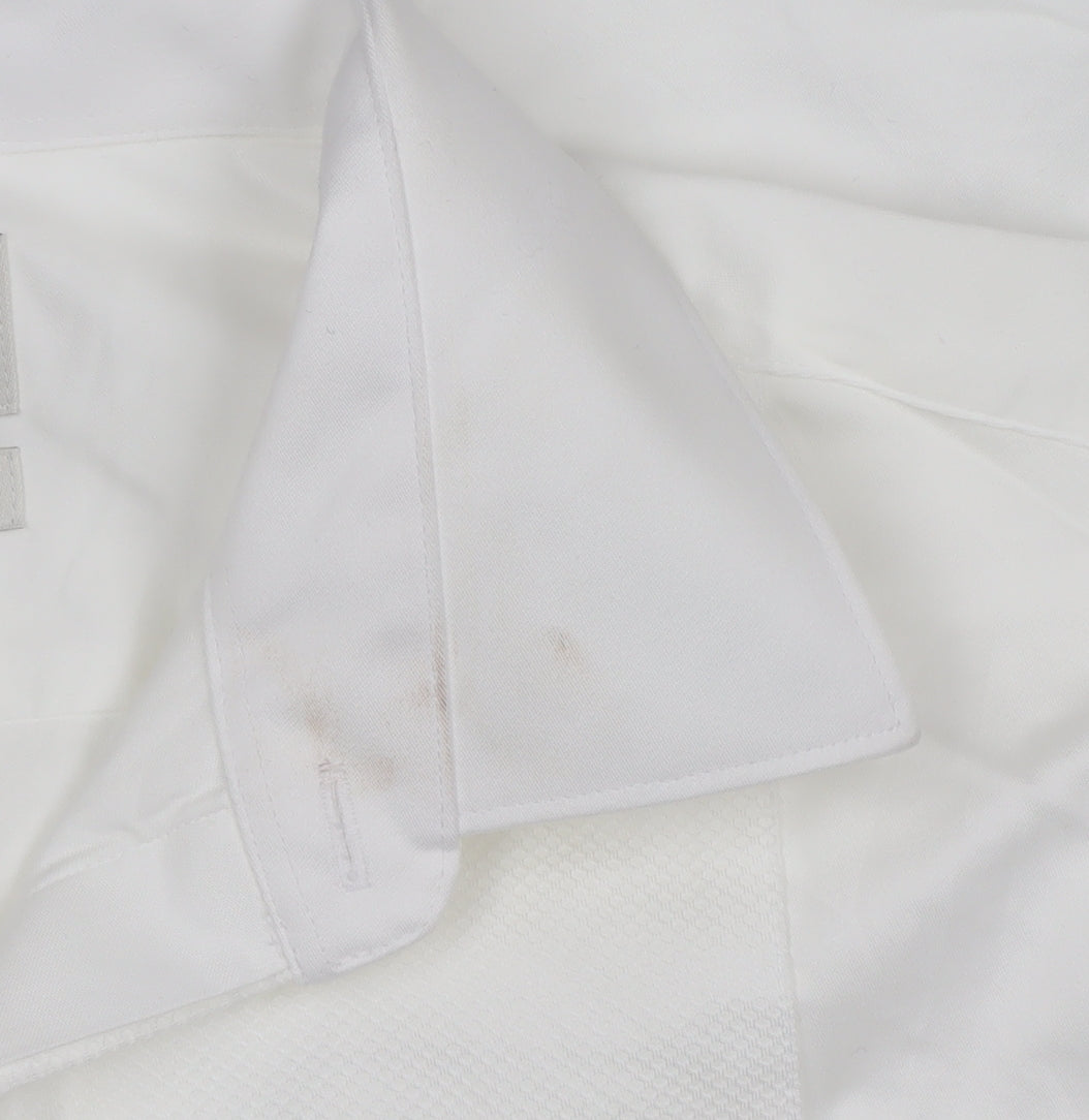 Marks and Spencer Men’s White 16.5 Regular Fit Cotton Formal Dress Shirt
