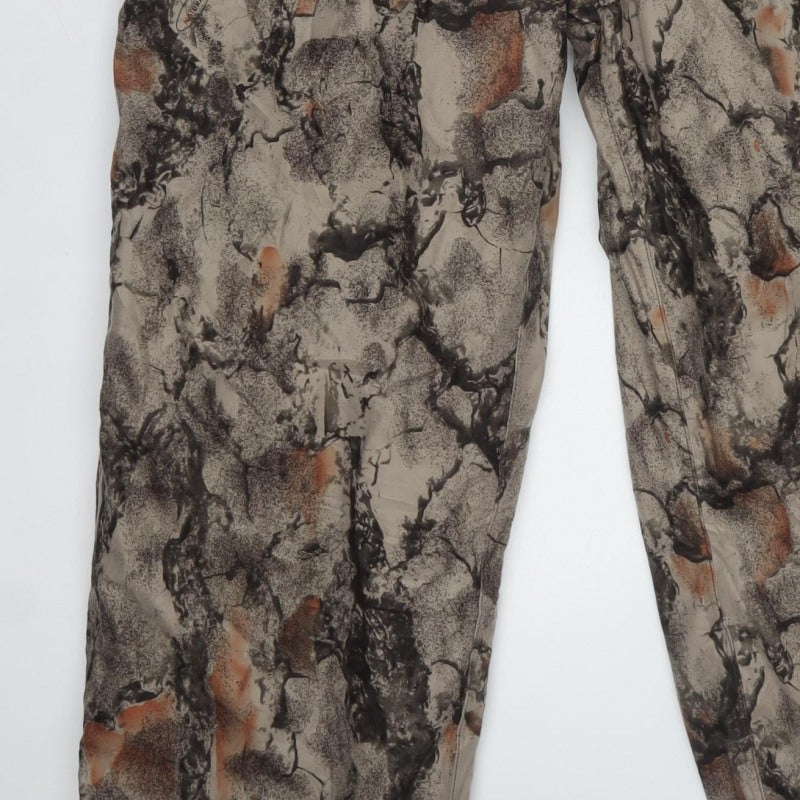 AGO Men’s Camouflage Snow Bib Trousers L Insulated Ski