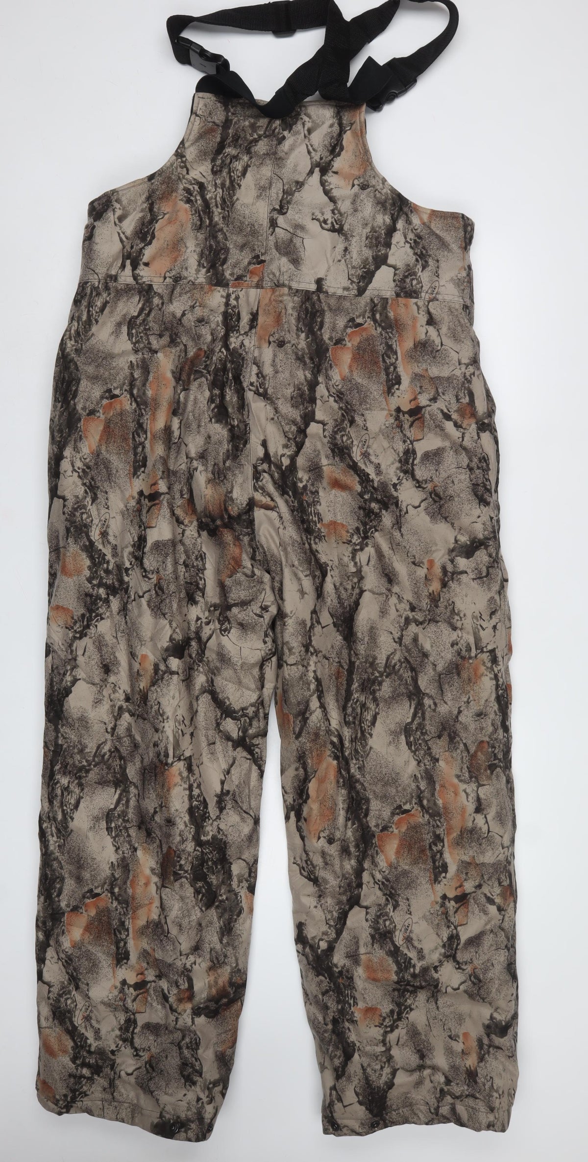 AGO Men’s Camouflage Snow Bib Trousers L Insulated Ski