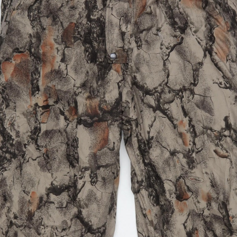AGO Men’s Camouflage Snow Bib Trousers L Insulated Ski