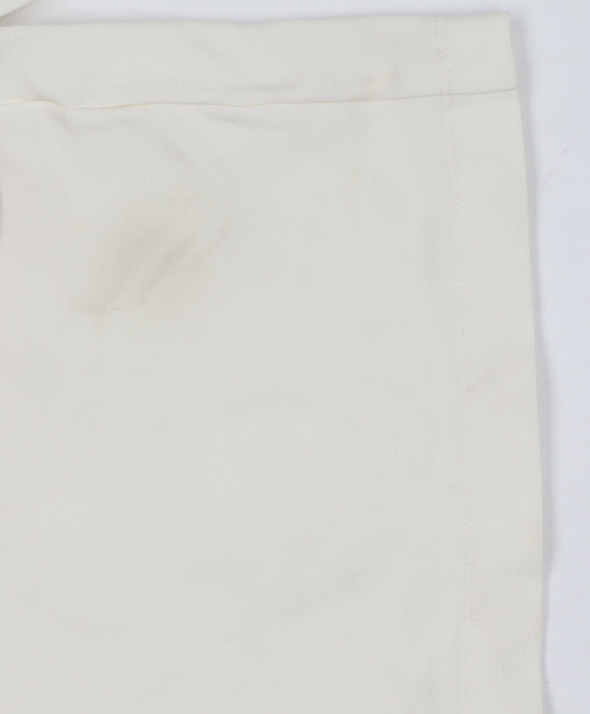 M&S Womens Ivory Size 14 Short Drawstring Side Stripe Jogger Trousers