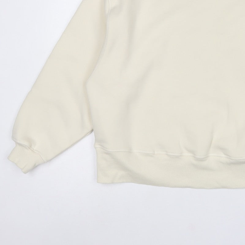 Autograph Women’s Ivory L Relaxed Pullover Crew Neck Sweatshirt