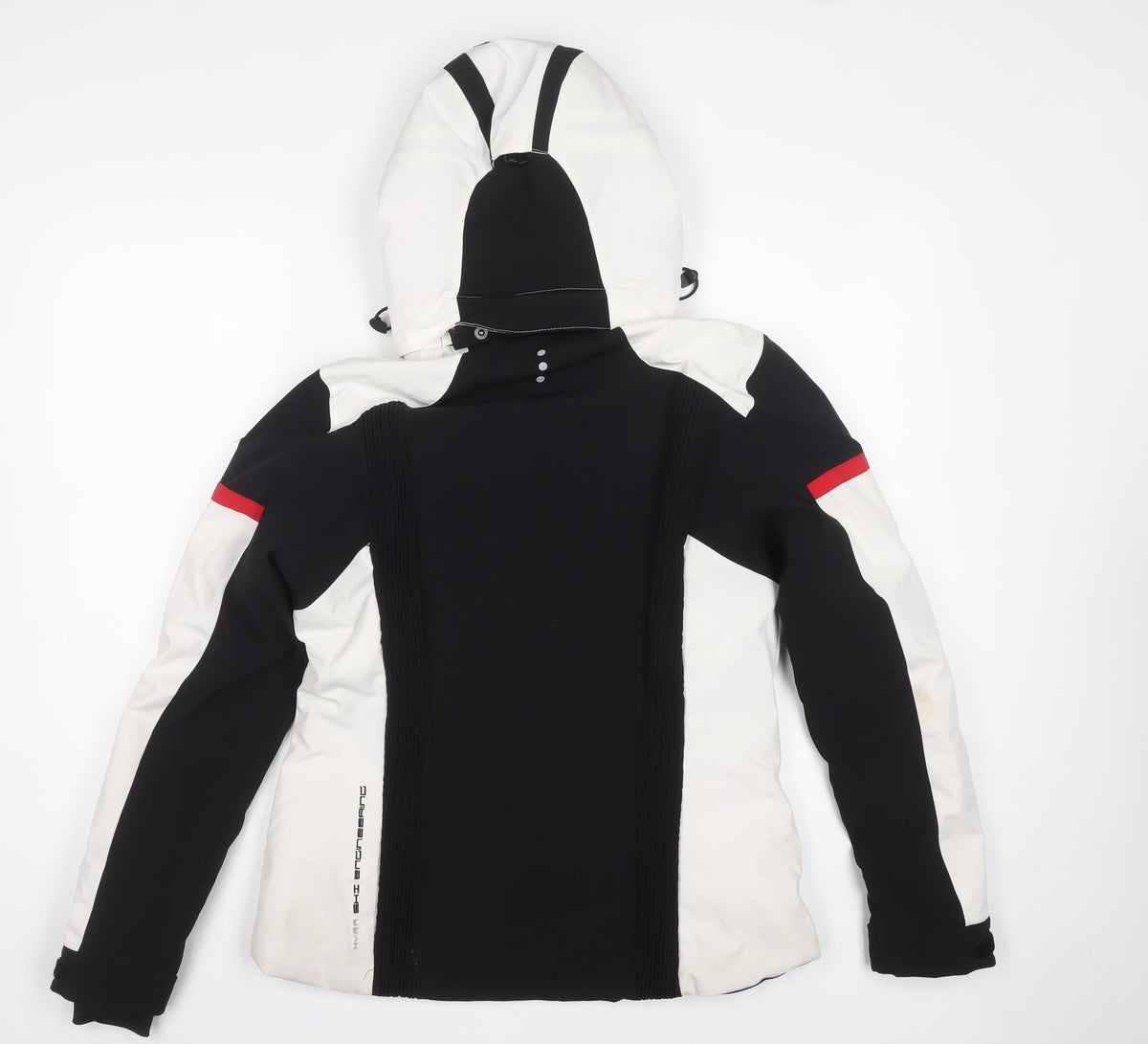 HYRA Women’s Multicoloured L Ski Jacket Hooded Padded Full Zip