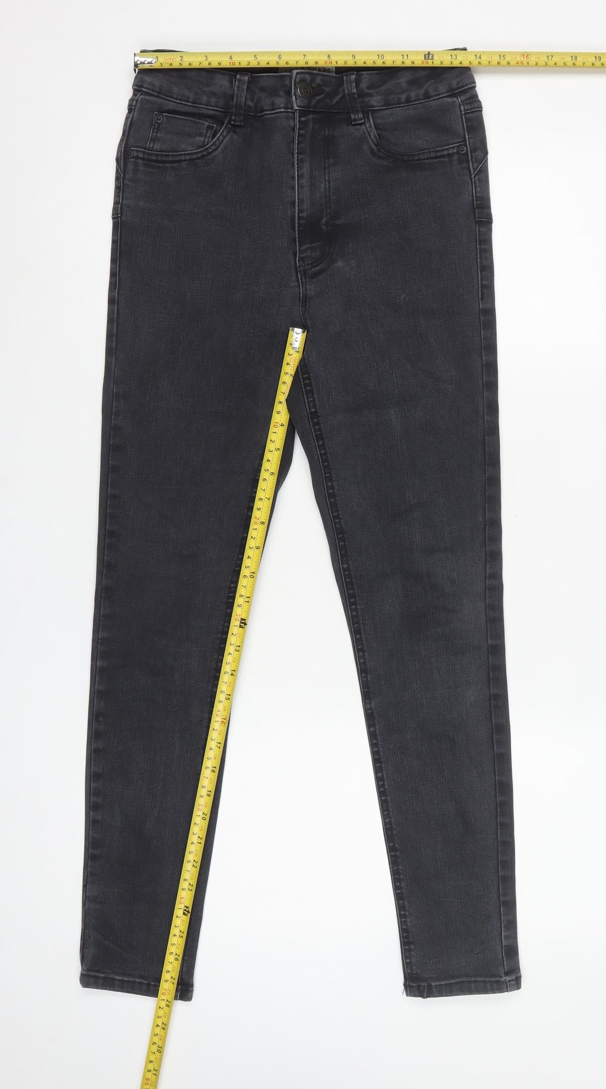 New Look Women’s Black UK 10 Lift & Shape High Rise Skinny Jeans