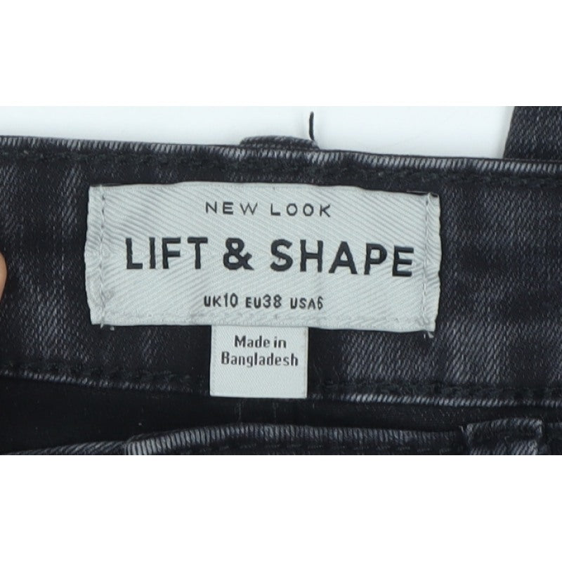 New Look Women’s Black UK 10 Lift & Shape High Rise Skinny Jeans