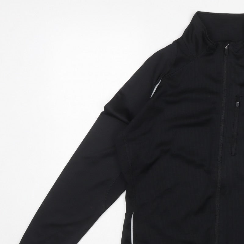 Trespass Women’s Black 2XL Softshell Track Jacket Full Zip Stretch
