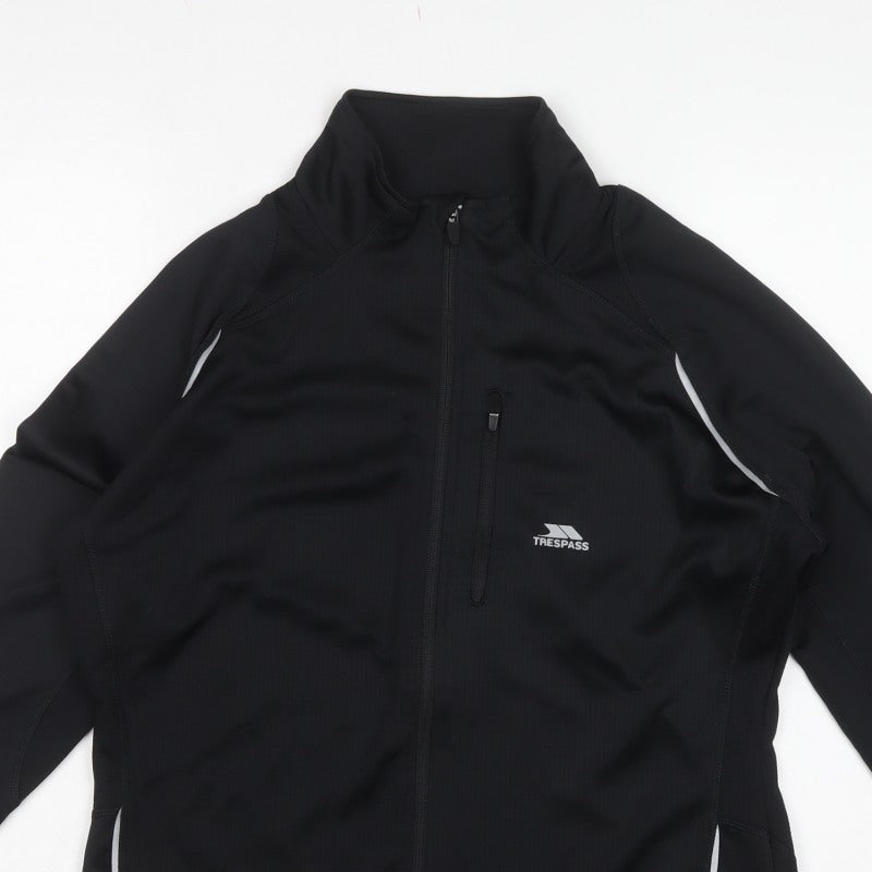 Trespass Women’s Black 2XL Softshell Track Jacket Full Zip Stretch