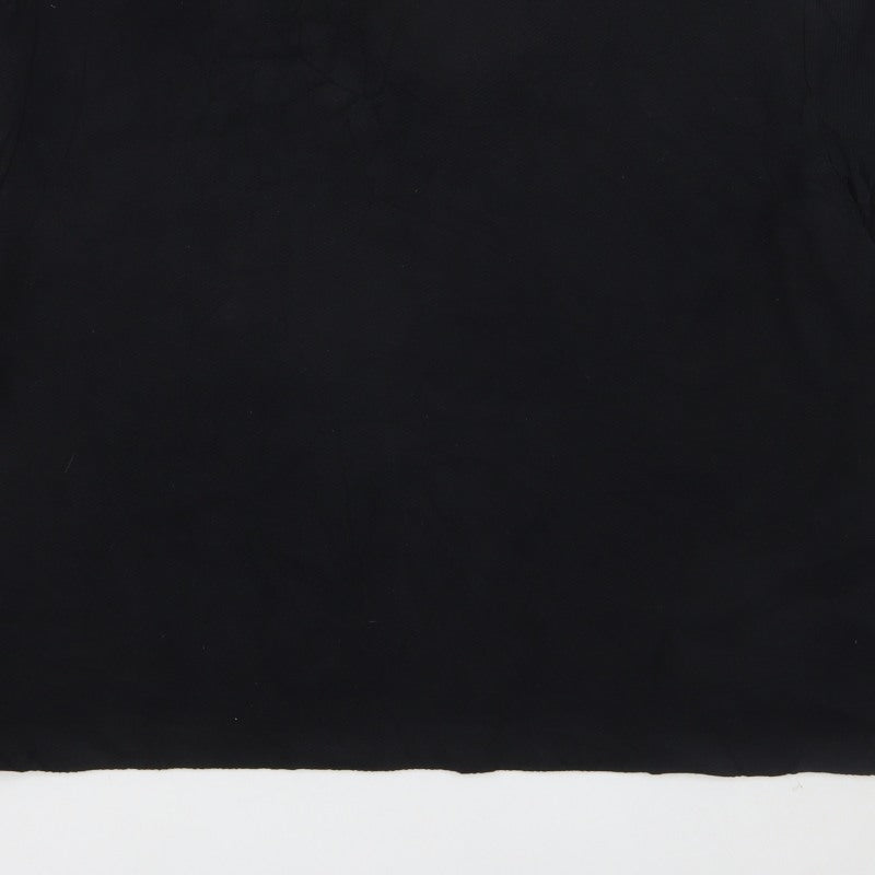 H&M Men’s Black 2XL Oversized Fit Crew Neck Cotton T-Shirt