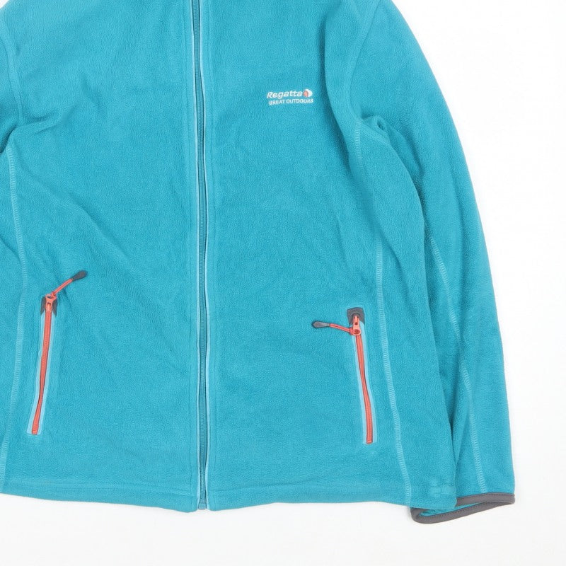 Regatta Women’s Blue Size 14 Full Zip Fleece Sweatshirt Jacket