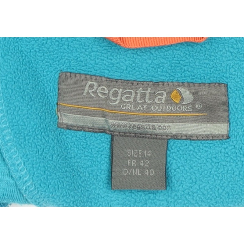 Regatta Women’s Blue Size 14 Full Zip Fleece Sweatshirt Jacket