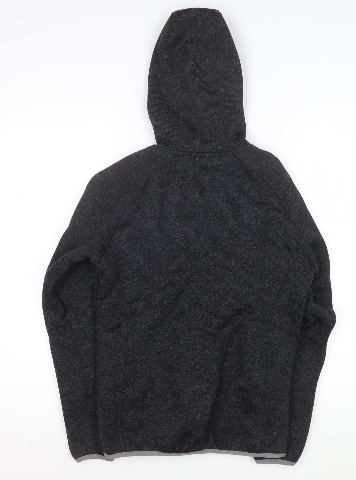 Trespass Men’s Black Size S Hooded Fleece Full Zip Jacket
