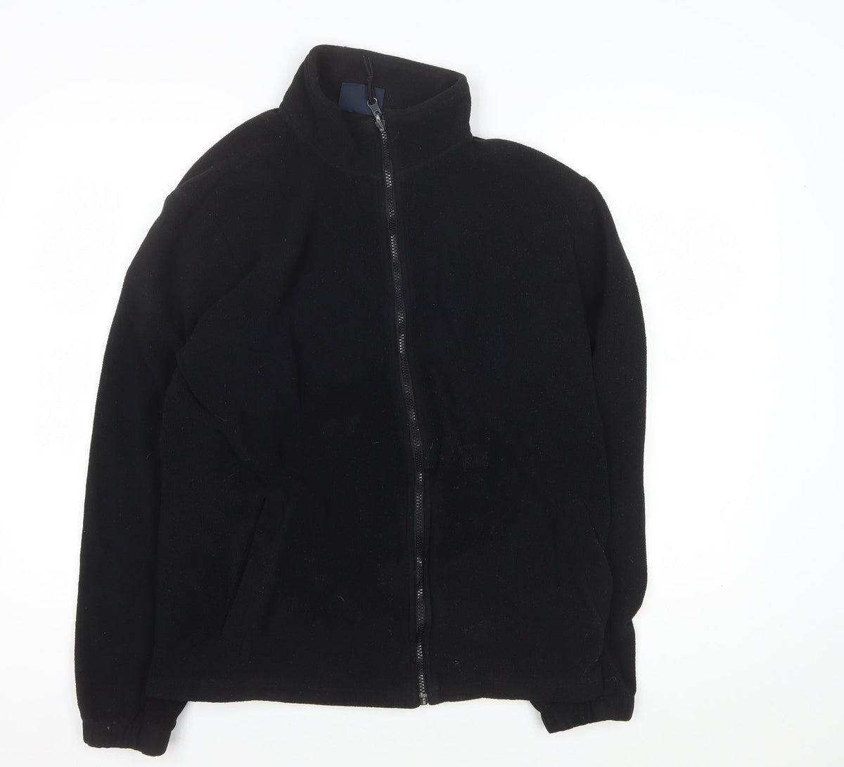 Mountain Warehouse Men’s Black L Fleece Full Zip Hiking Jacket