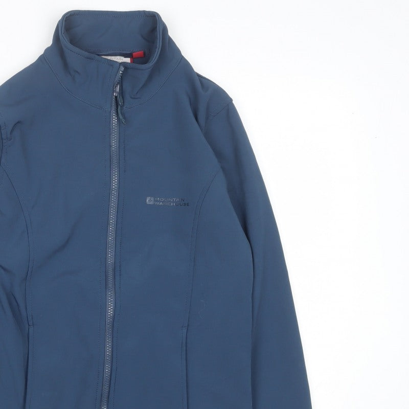 Mountain Warehouse Extreme Women’s Blue UK 8 Softshell Full Zip Jacket