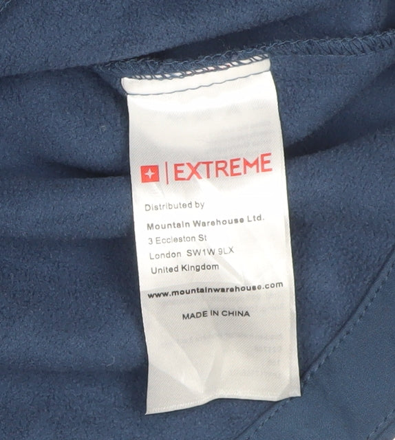 Mountain Warehouse Extreme Women’s Blue UK 8 Softshell Full Zip Jacket