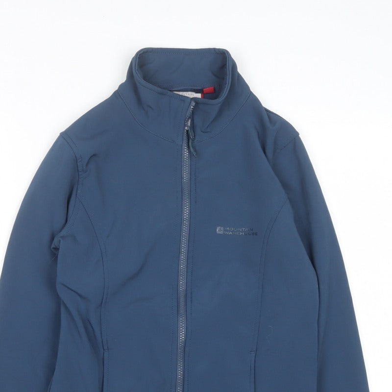 Mountain Warehouse Extreme Women’s Blue UK 8 Softshell Full Zip Jacket