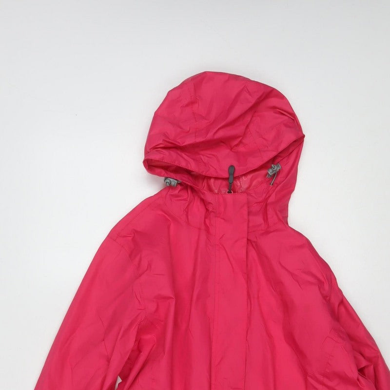 Peter Storm Women's Pink Size 14 Hooded Long Rain Coat Jacket