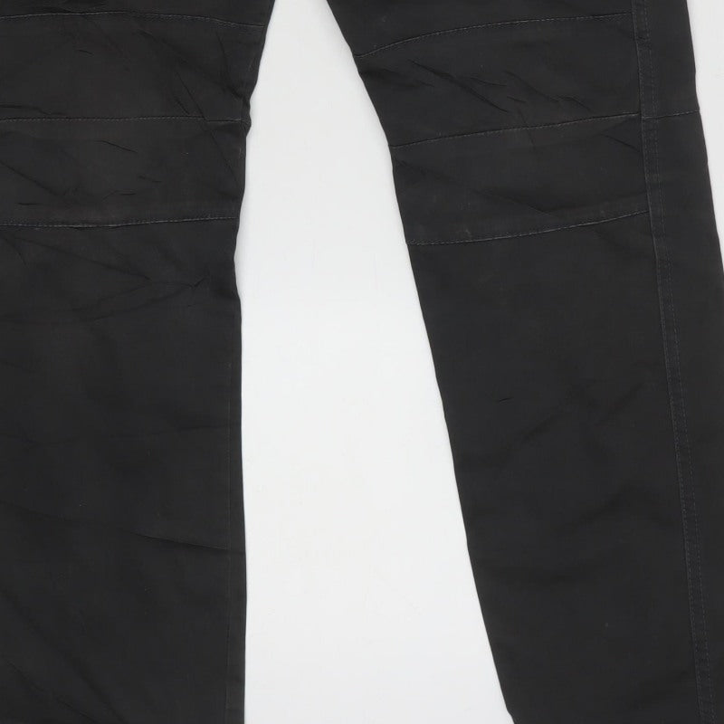 883 Police Men’s Grey W30 Slim Straight Cargo Jeans Denney