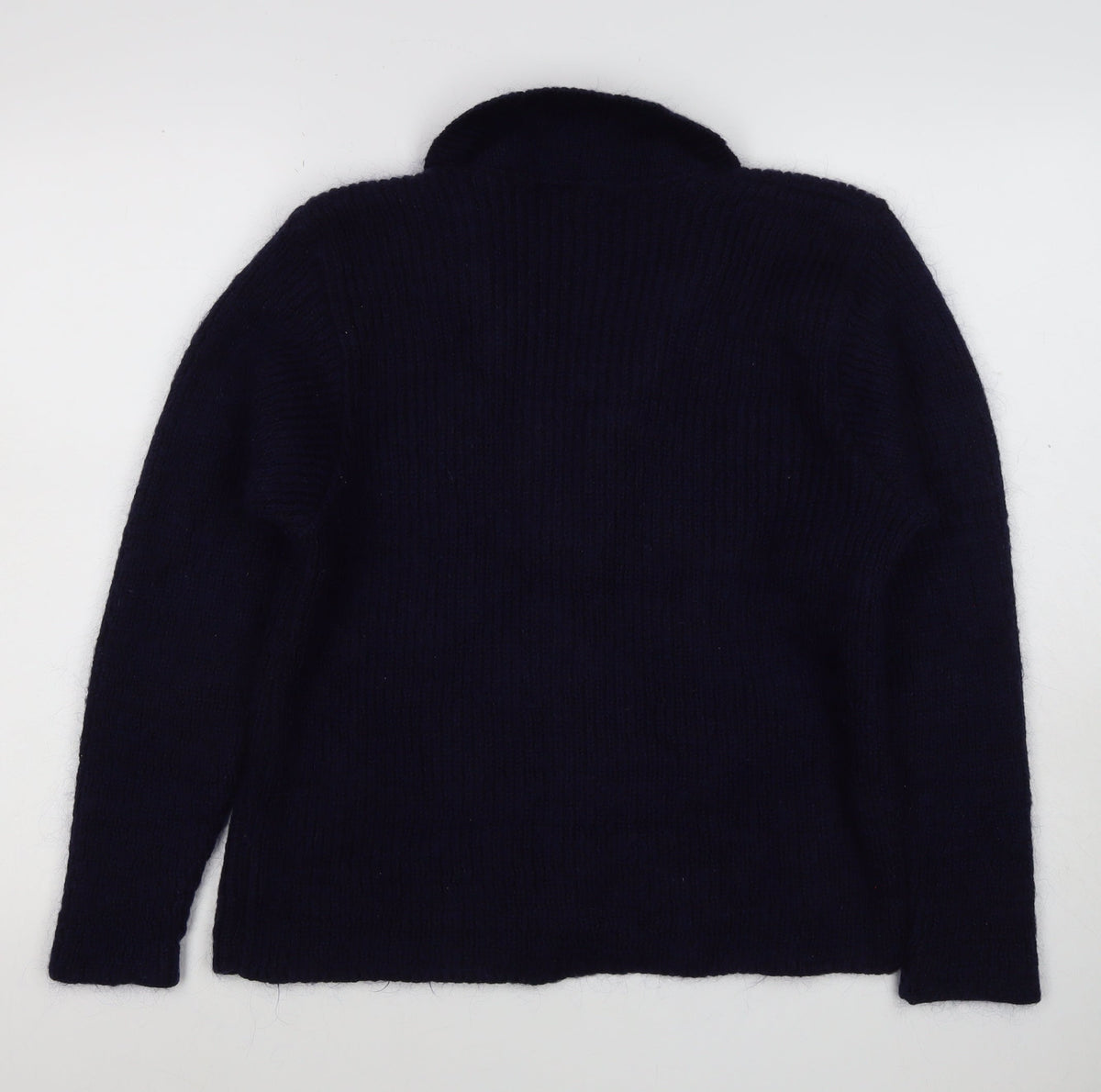 Edinburgh Collection Women’s Navy Alpaca Blend Cardigan Size S