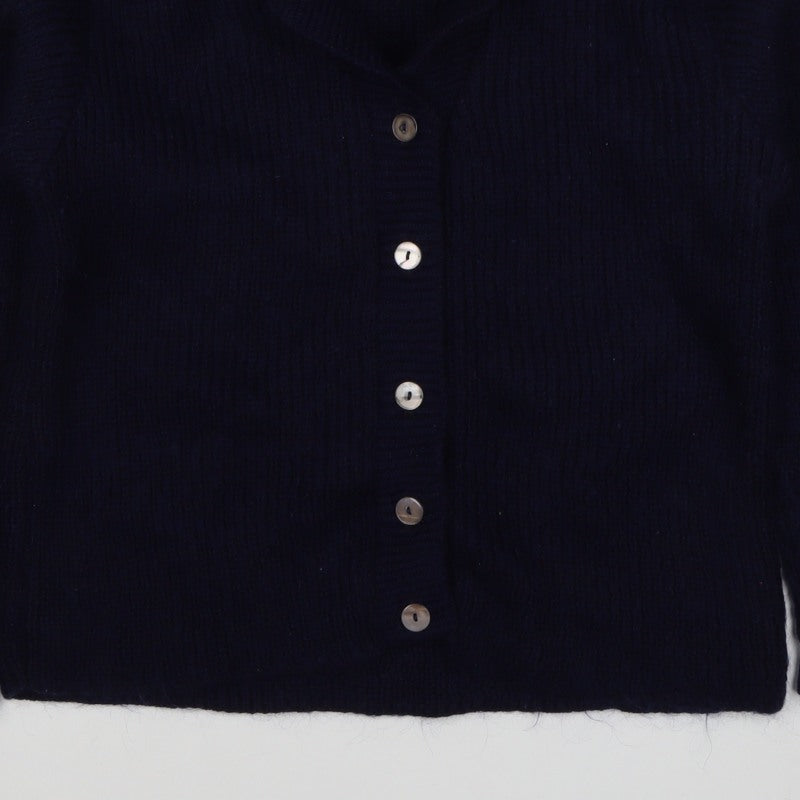 Edinburgh Collection Women’s Navy Alpaca Blend Cardigan Size S