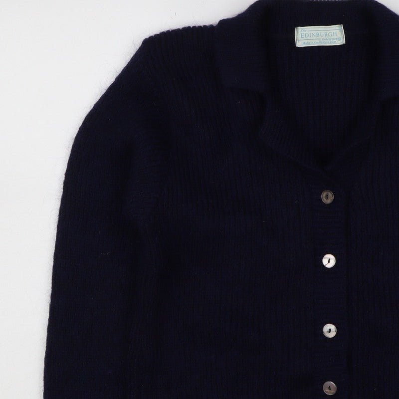 Edinburgh Collection Women’s Navy Alpaca Blend Cardigan Size S