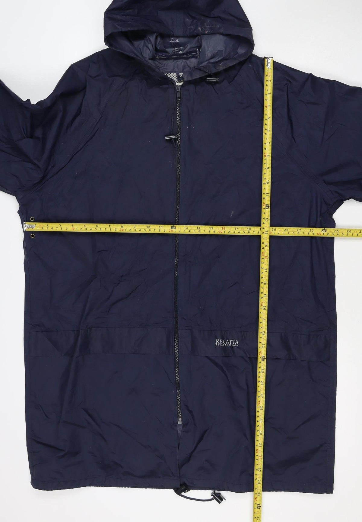 Regatta Unisex Adults Blue XL Hooded Waterproof Rain Jacket