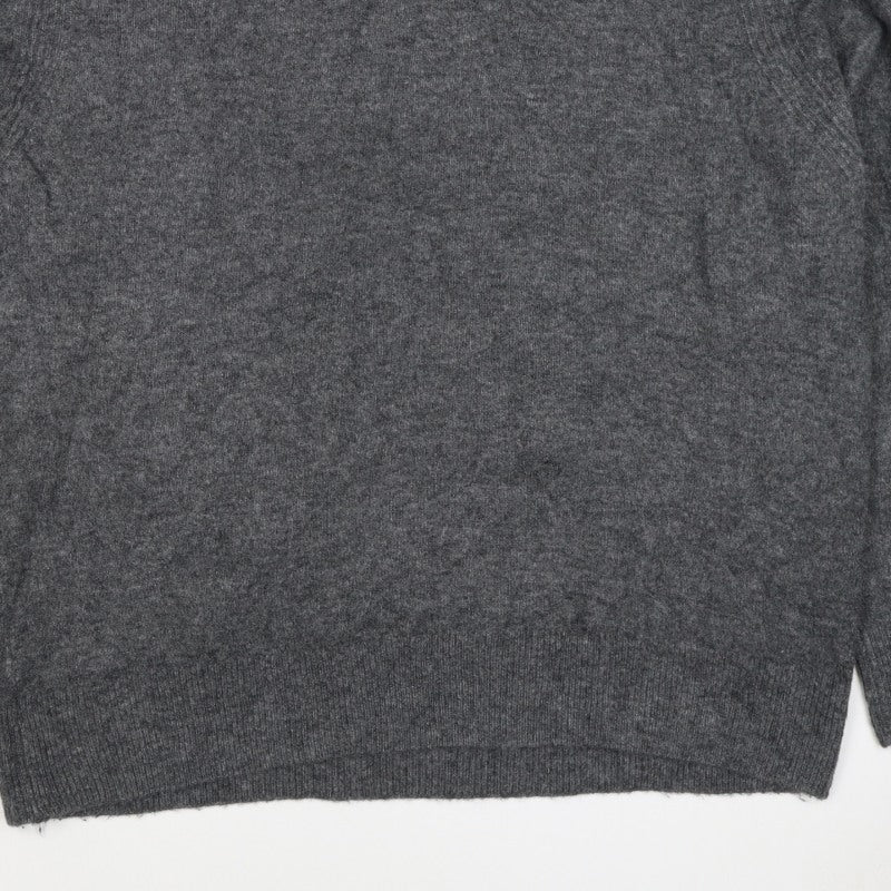 Union Workwear Inc. Men’s Grey 3XL Half Zip High Neck Wool Blend Jumper