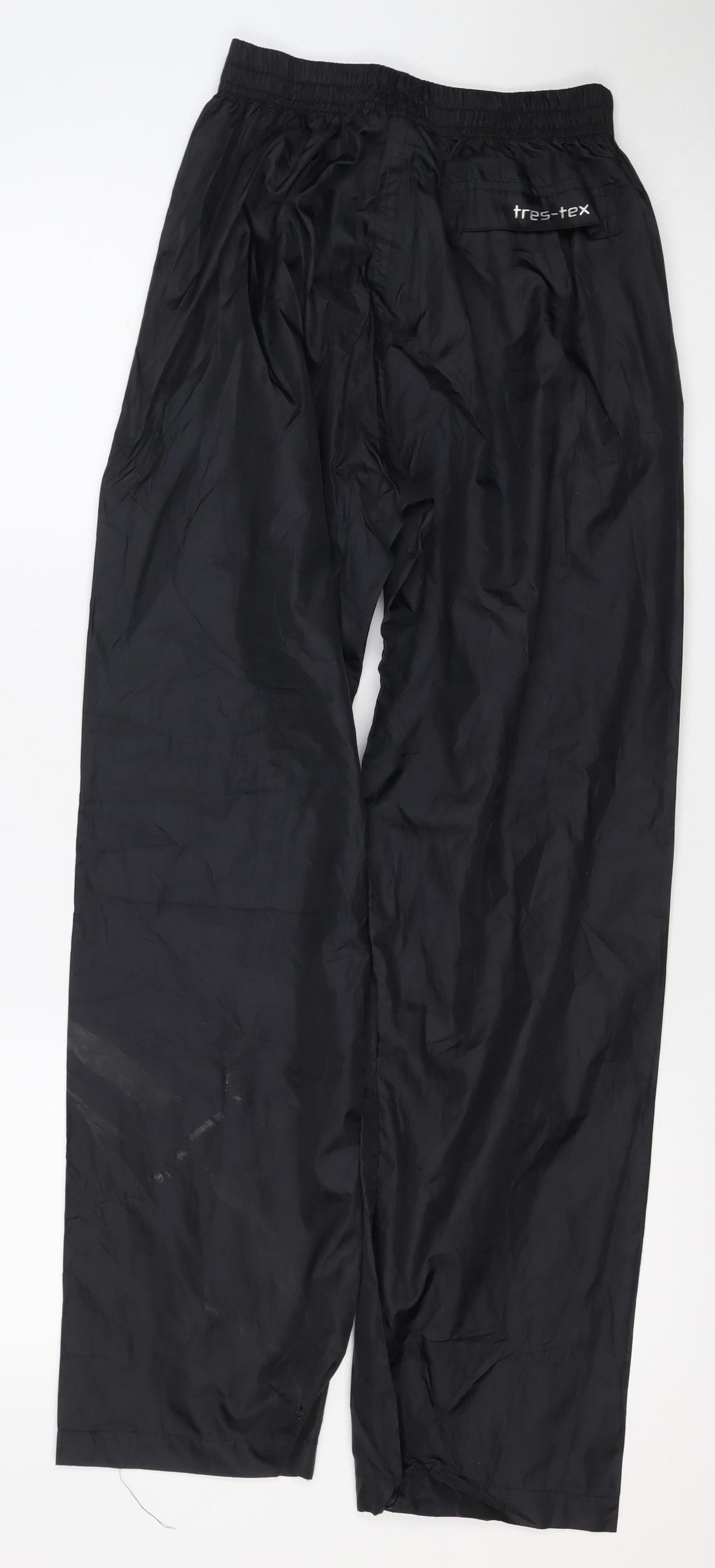 Trespass Men’s Black XXS Packaway Waterproof Rain Trousers