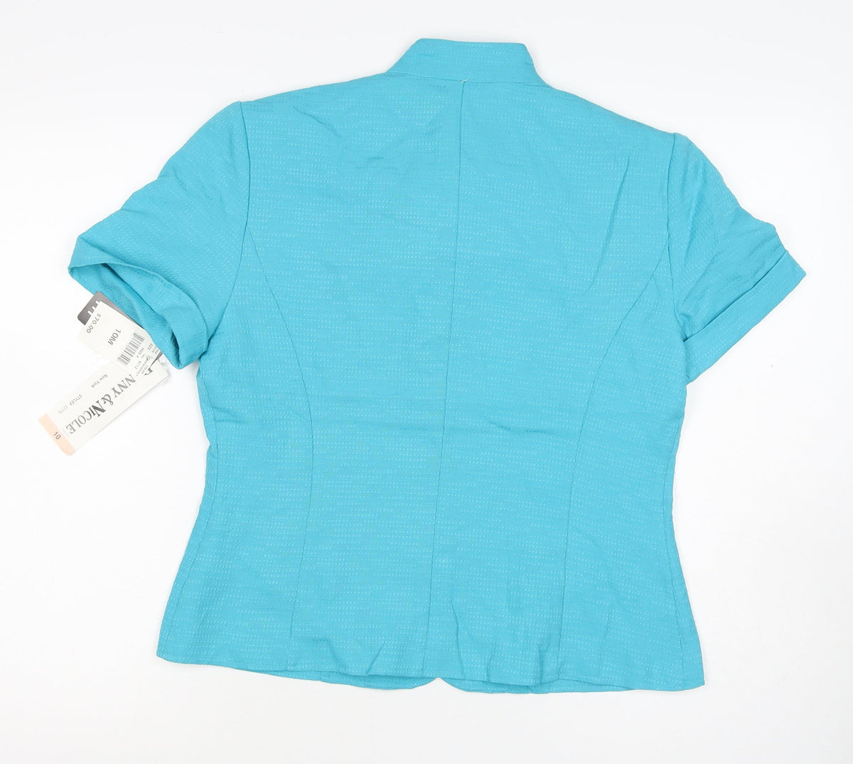 Danny & Nicole Women’s Blue UK 10 Short Sleeve Tailored Blazer