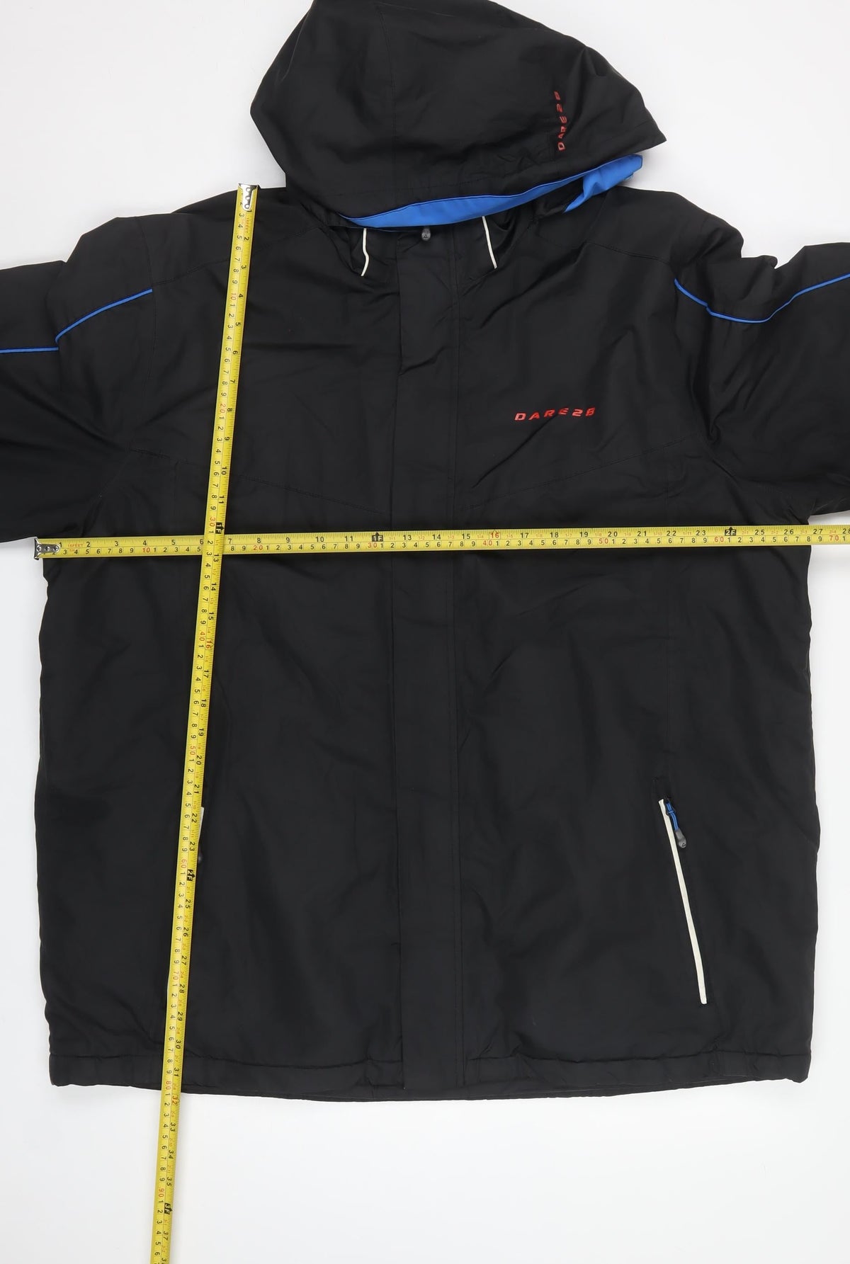 Dare 2b Mens Black 3XL Hooded Padded Ski Jacket Outdoor Coat