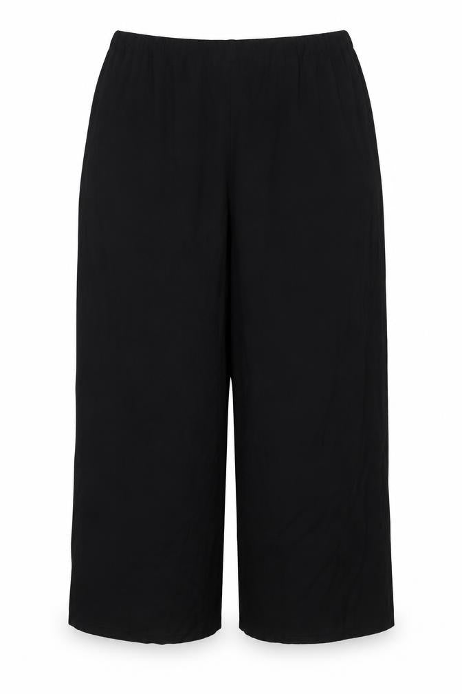 M&S Women’s Black Size 24 Regular Wide Leg Trousers
