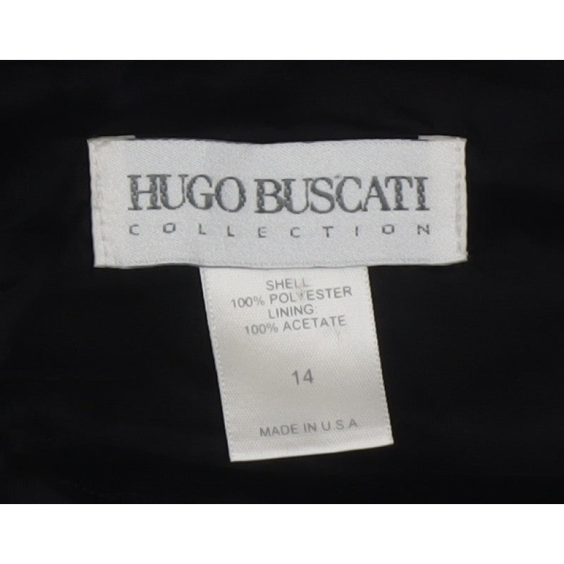 Hugo Buscati Women's Brown UK 18 Leopard Print Mini Pencil Skirt