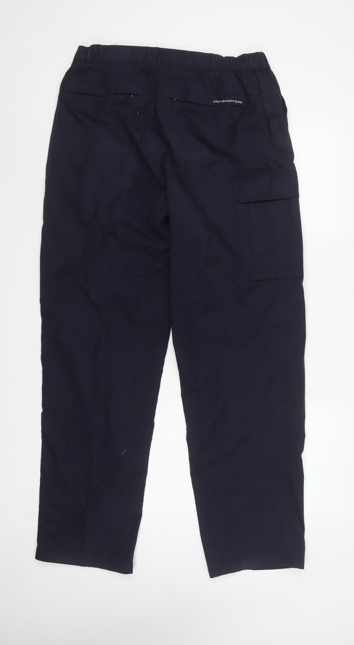 Craghoppers Men Blue L 34in Cargo Trousers Straight Leg