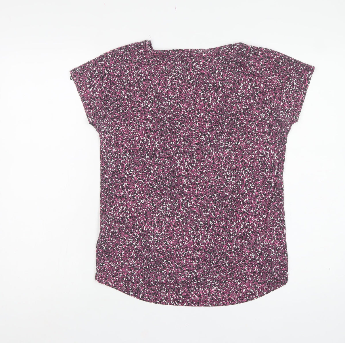 Marks & Spencer Goodmove Women's Pink Size 10 Animal Print T-Shirt