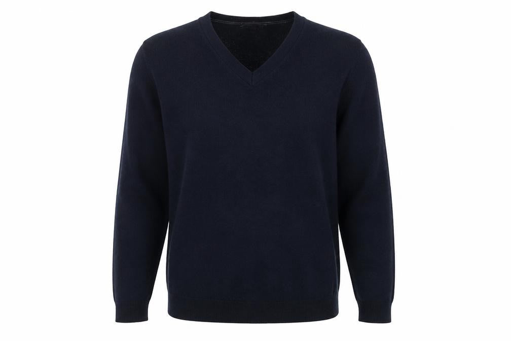 Gap Women’s Blue Merino Wool V-Neck Long Sleeve Pullover Jumper L