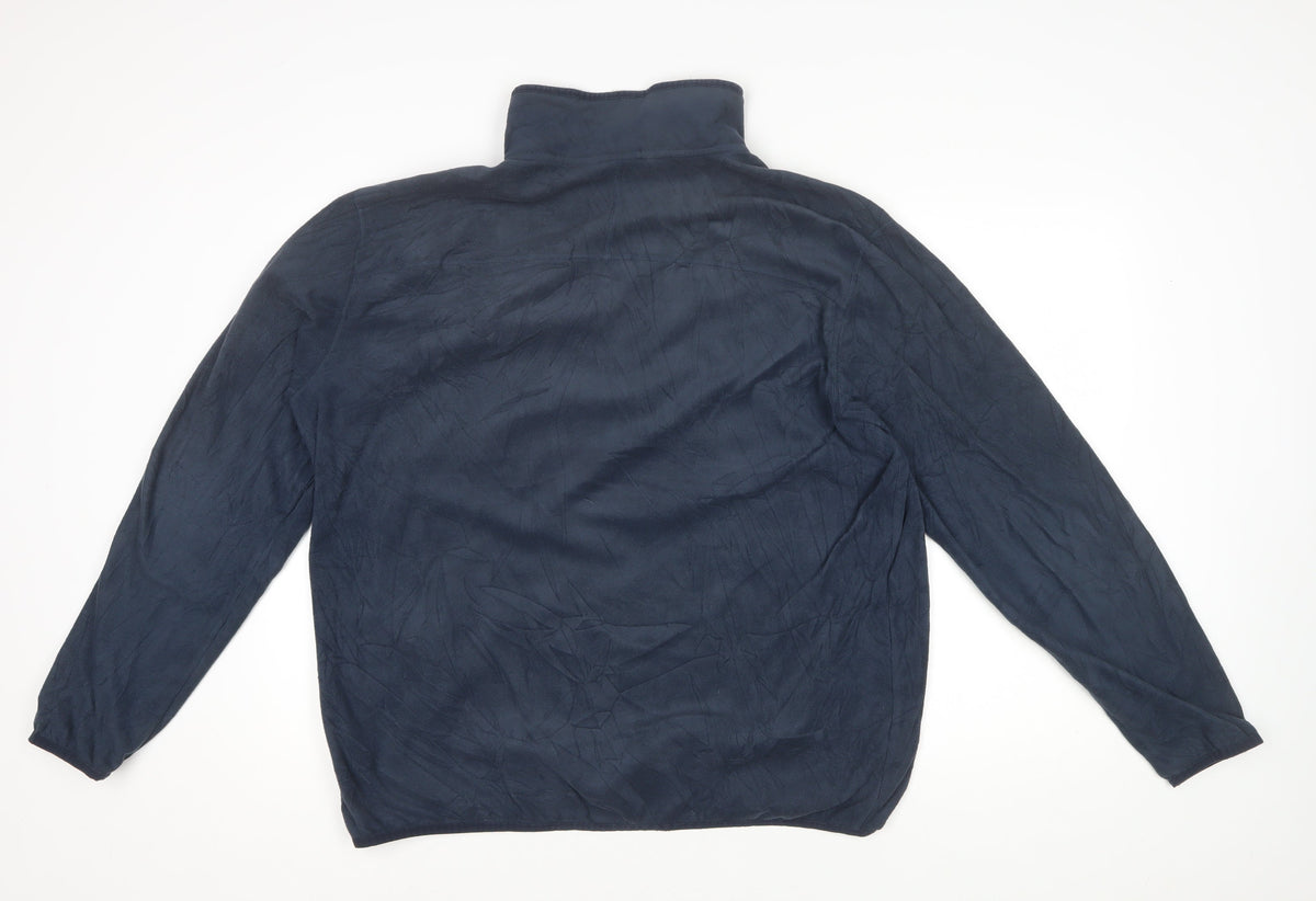The North Face Men’s Blue XL 1/4 Zip Fleece Pullover Outdoor