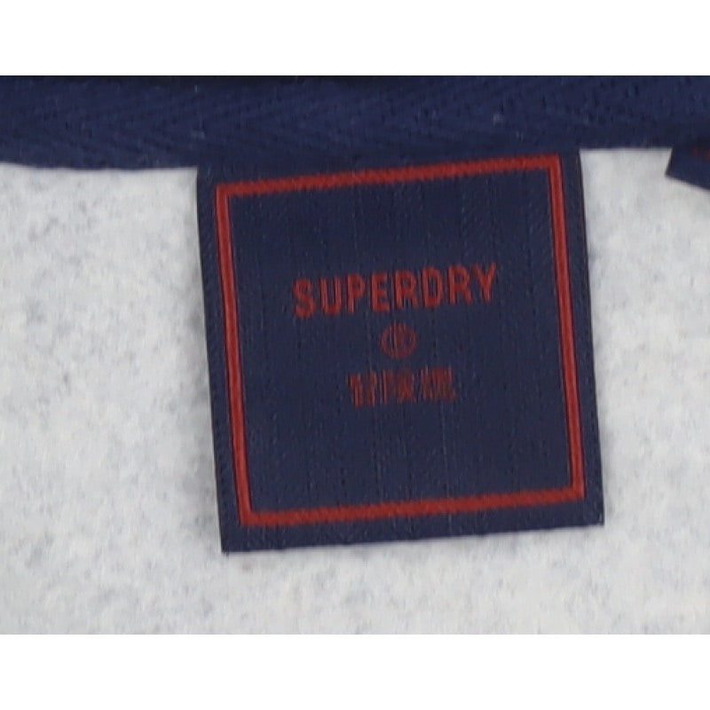 Superdry Men’s Navy M Pullover Hoodie Graphic Print Kangaroo Pocket