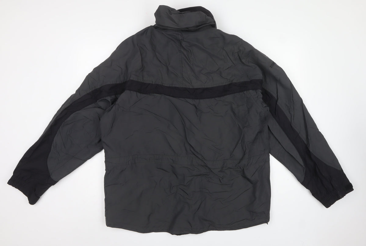Peter Storm Men’s Black L Stormtech Hooded Windbreaker Jacket