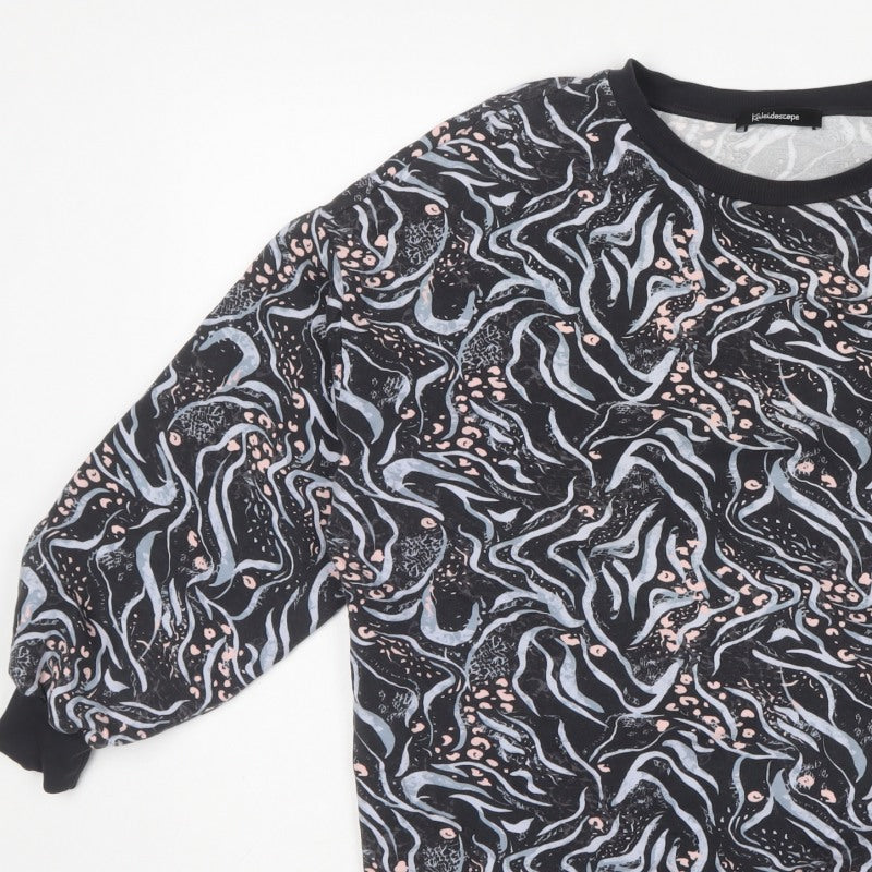 Kaleidoscope Women Multicoloured UK 16 Crew Neck Pullover Sweatshirt