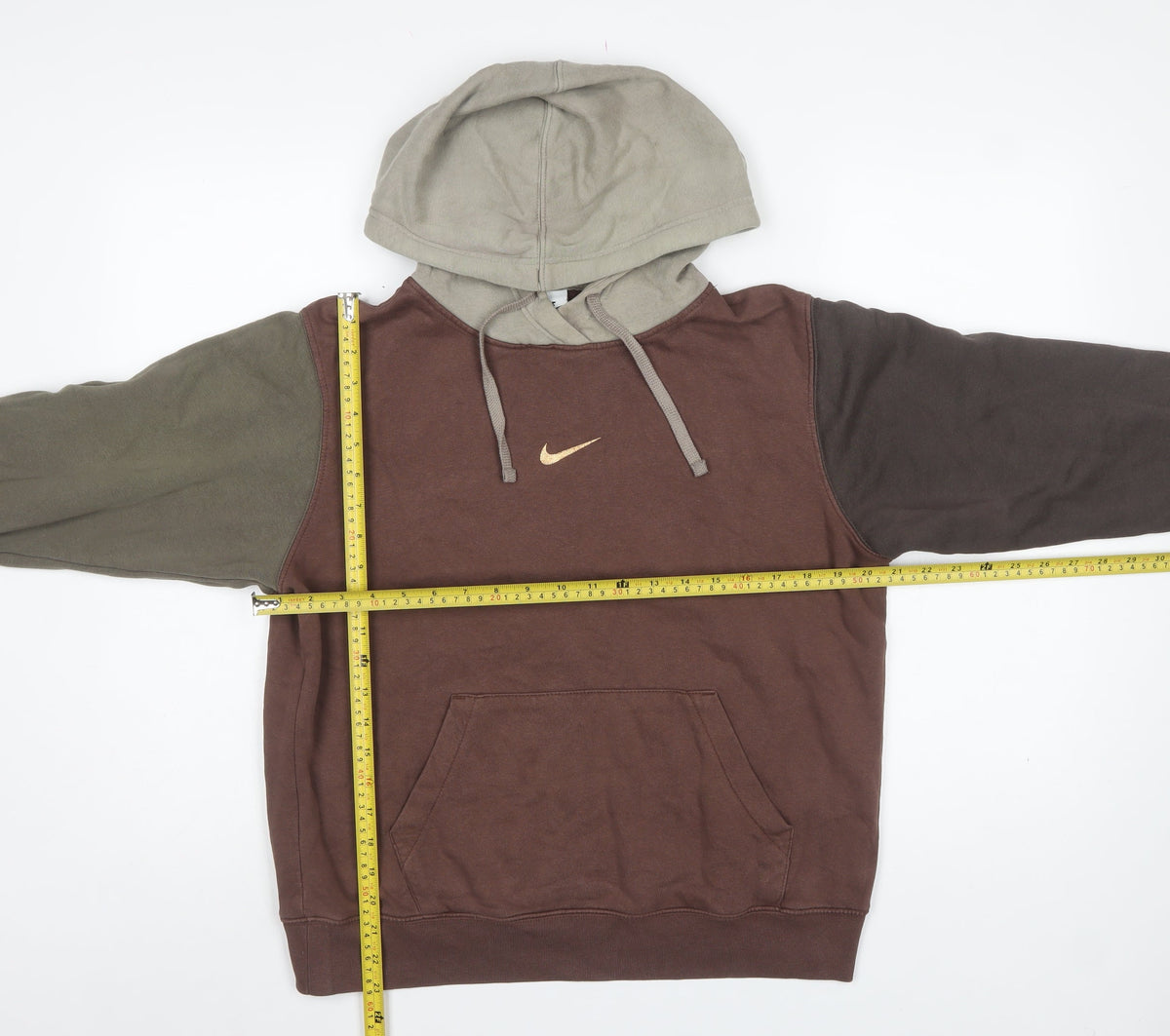 Nike Women’s Multicolour S Colourblock Pullover Hoodie Logo