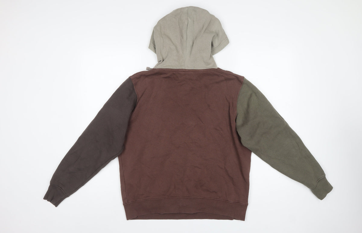Nike Women’s Multicolour S Colourblock Pullover Hoodie Logo