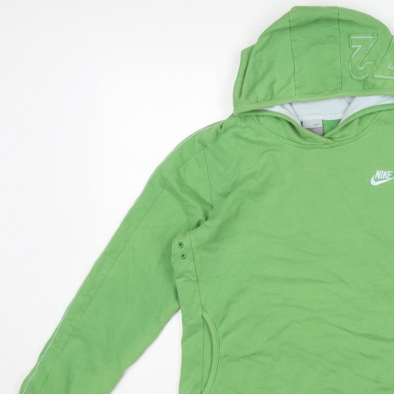 Nike Women’s Green XL 72 Graphic Pullover Hoodie Pockets