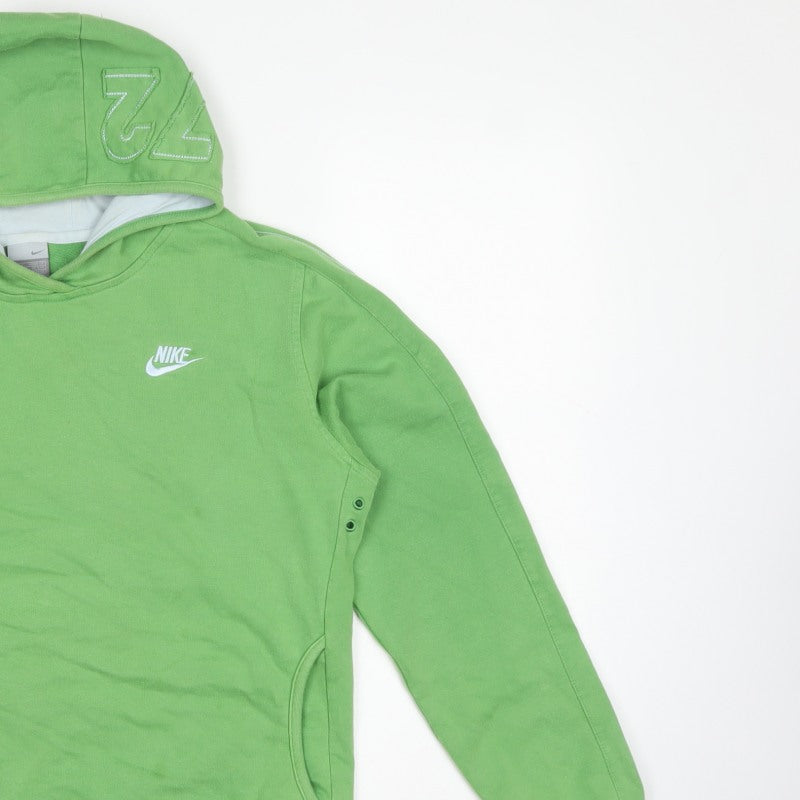 Nike Women’s Green XL 72 Graphic Pullover Hoodie Pockets