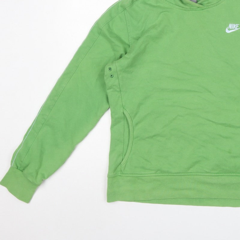 Nike Women’s Green XL 72 Graphic Pullover Hoodie Pockets